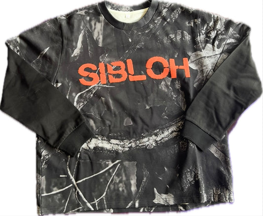 Sibloh Long Sleeve Black/Red Shirt