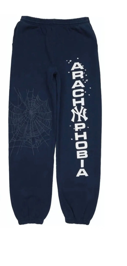 Sp5der Arach NY Phobia Tracksuit
Navy - Spider sweat pants
