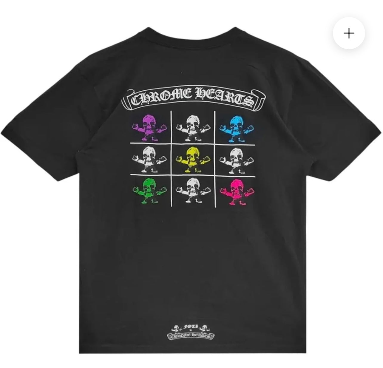 Chrome Hearts Multi Foti Black Short Sleeve T-Shirt Tee