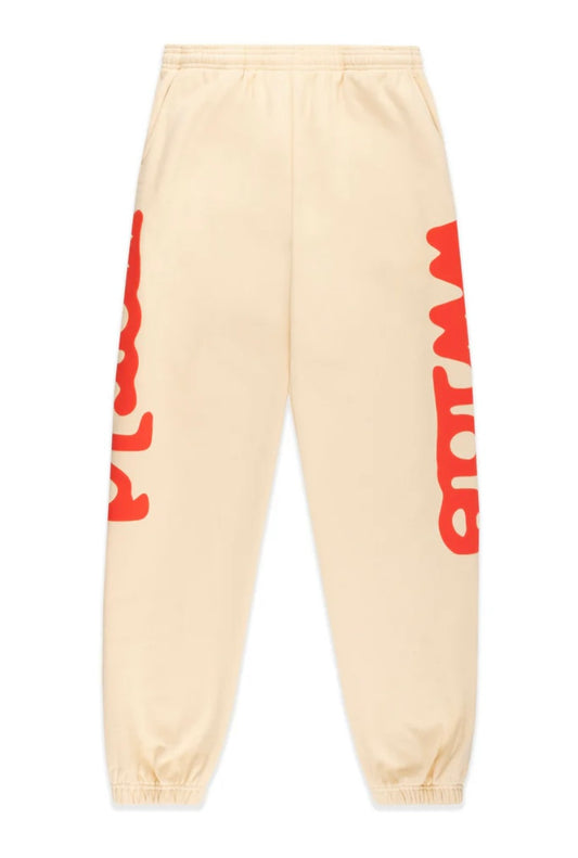 Sp5der Beluga Sweatpants Cream