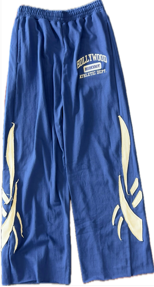 Hollywood Hideout Pep Rally Flame Sweats Blue