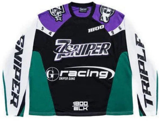 Triple Sevens x Sniper Gang Moto
Jersey Green