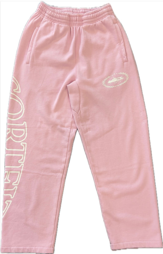 Corteiz 'Alcatraz' Sweatpants Pink
