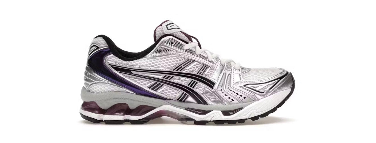 ASICS Gel-Kayano 14
White Dark Grape (Women's)