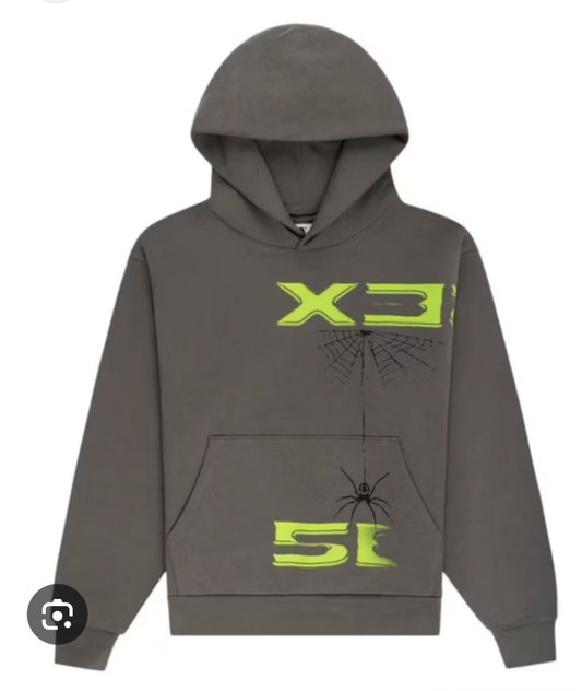 Sp5der 5EX Hoodie Slate
Grey