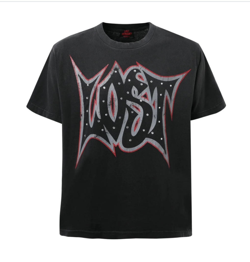 Lost Outline tee black
