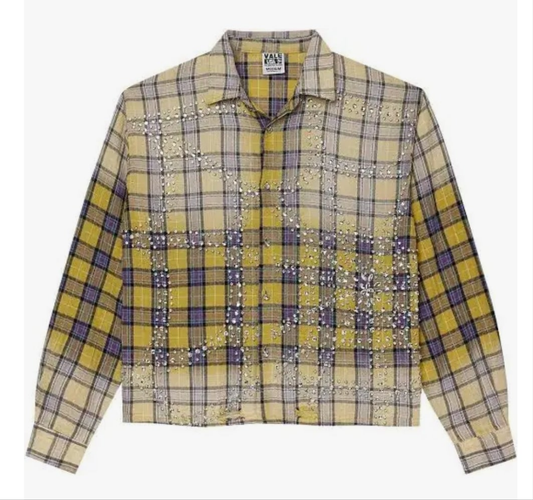Vale Lemon Gead Flannel