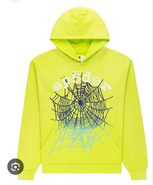 Sp5der OG Web V2 Gradient
Hoodie Acid Green