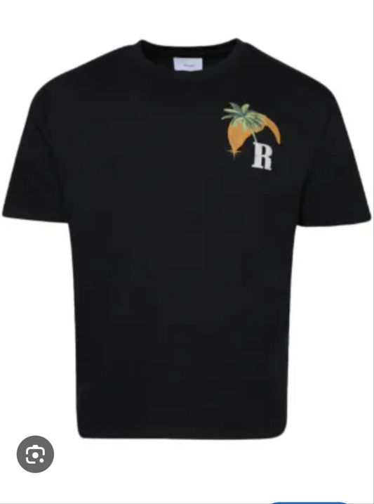 Rhude Miami Graphic-Print
Cotton T-shirt | Black |...