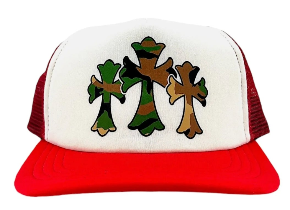 Chrome Hearts Camo
Cemetery Cross Trucker