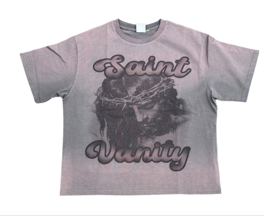 Saint Vanity 'Faded Jesus' Tee