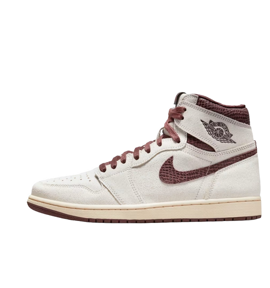 Air Jordan 1x A Ma Maniére
'Sail and Burgundy.'(Used)