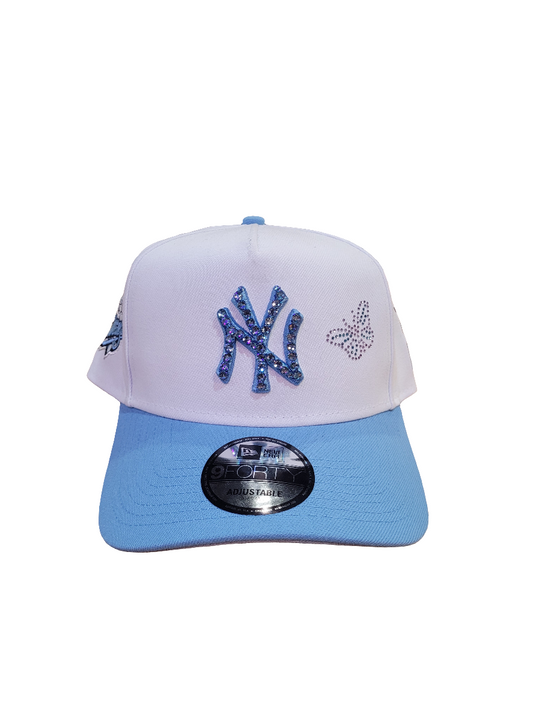 New Era Hat (White/Blue)