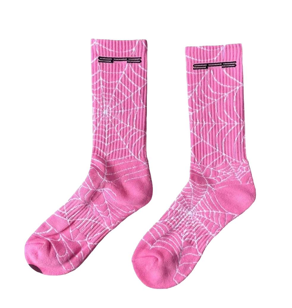 Sp5der All Over Print Socks
'Pink'