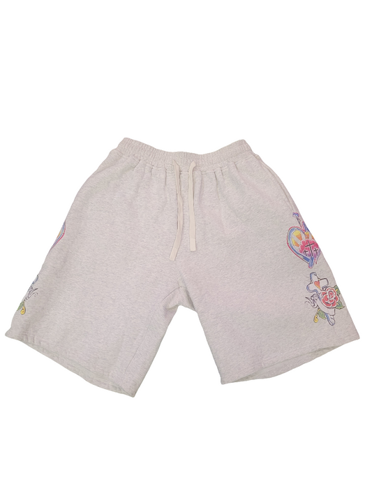 God Got You Grey Short