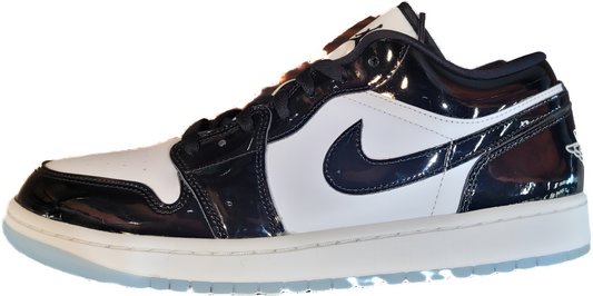 Air Jordan 1 (Used)-(Blanc/Noir)