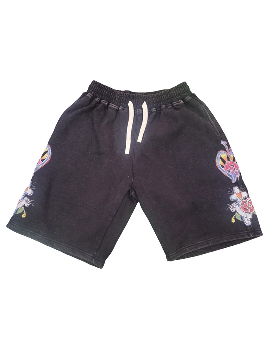 God Got You Black Short