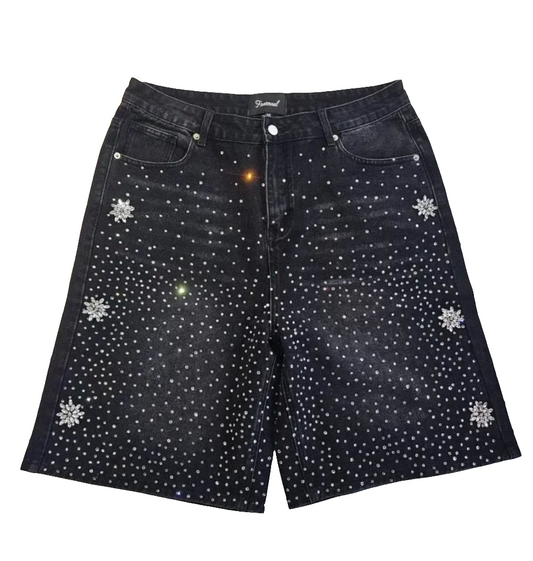 Fraternal Astro Black Shorts