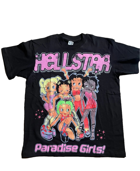 BLACK HELLSTAR TEE