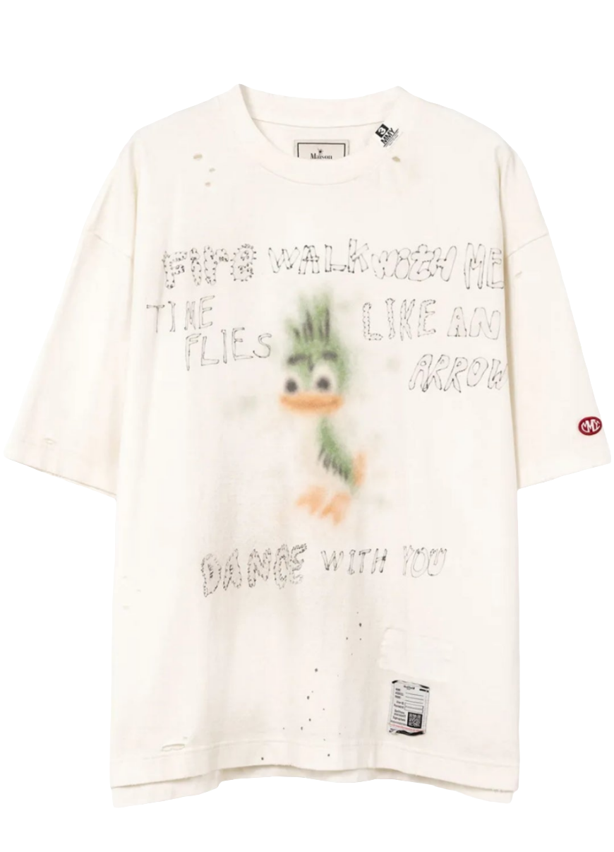 Maison MIHARA YASUHIRO
Distressed-Effect T-shirt
