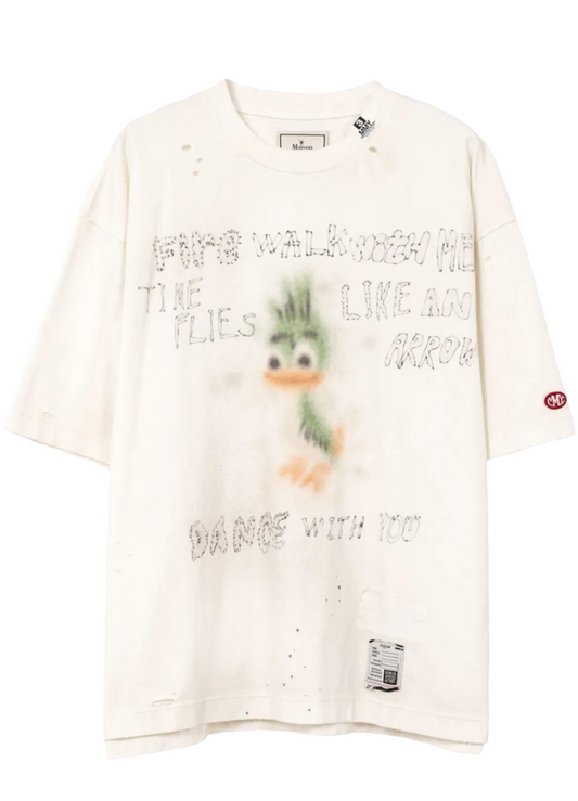 Maison MIHARA YASUHIRO
Distressed-Effect T-shirt