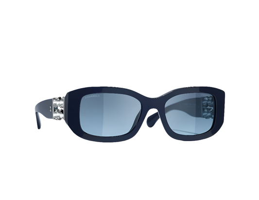 CHANEL Rectangle Sunglasses