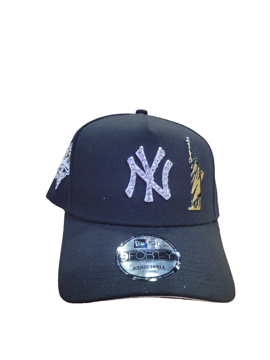 New Era Hat (Black/Golden)