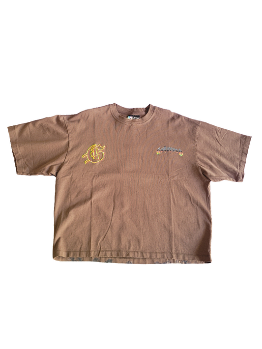 Godspeed Brown Tee Manifested In