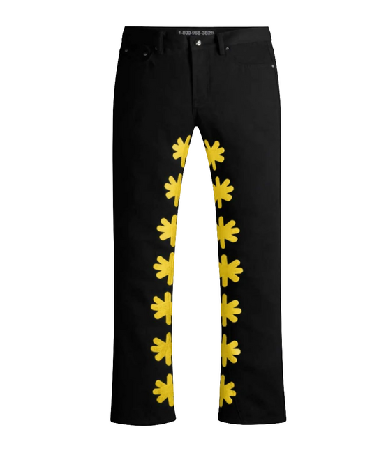 Lost Shdws Denim Pant
Black/Yellow