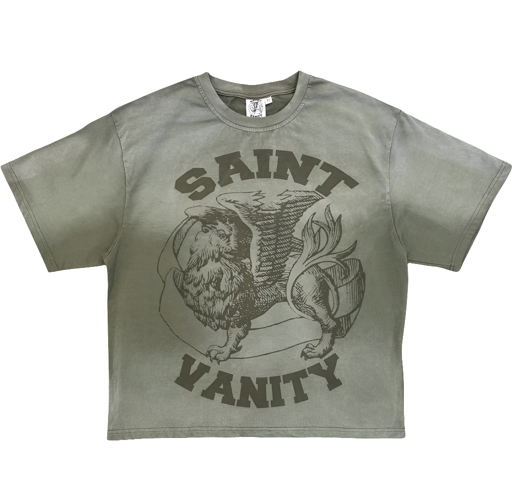 Saint Vanity Griffin T-Shirt
Olive - Sole Priorities