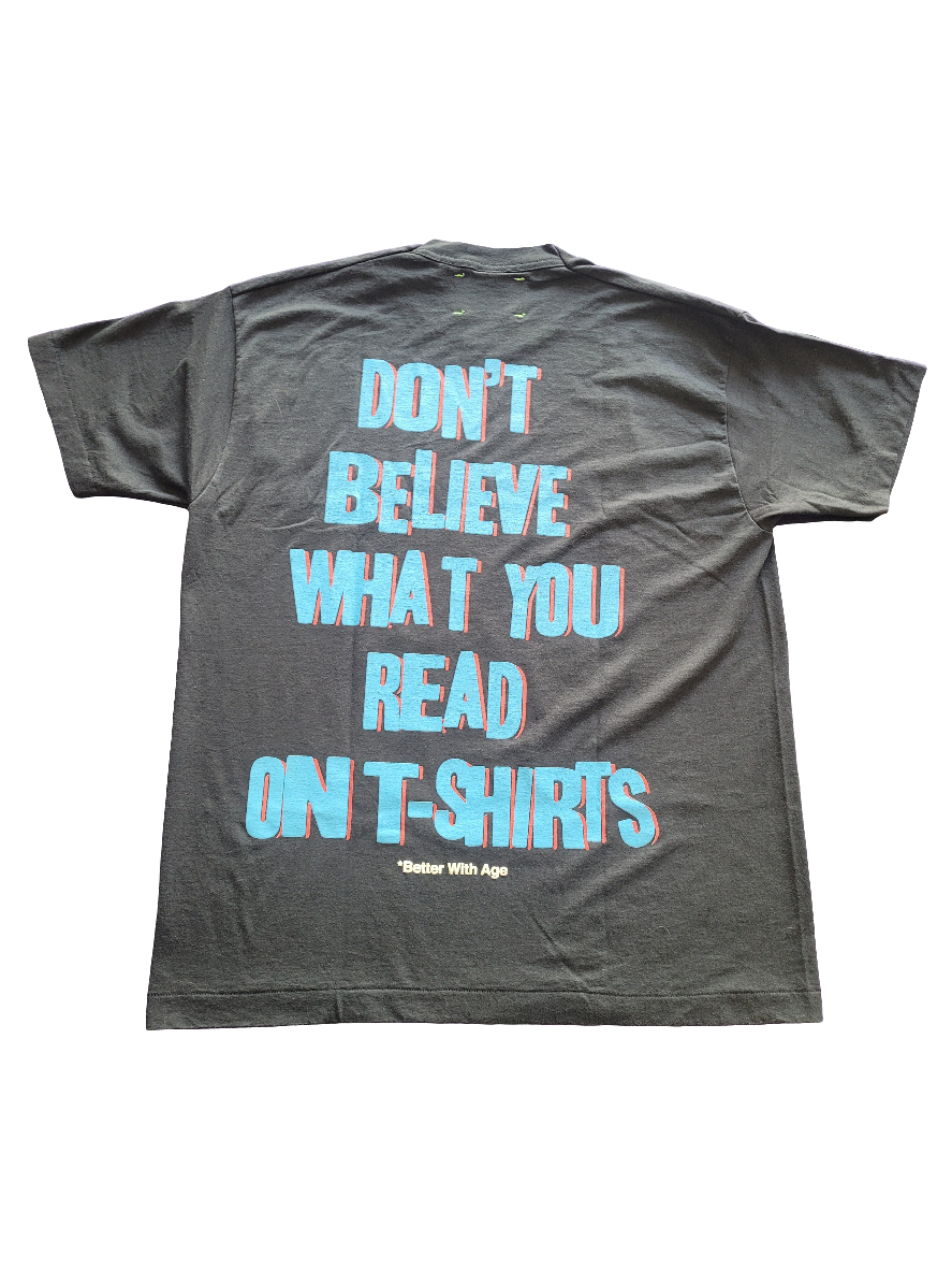 Better With Age Black Tee