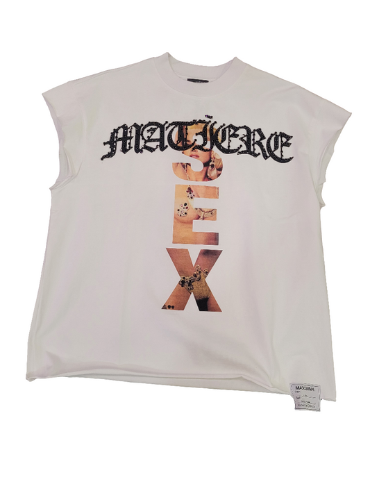 Matiere De Desirs Madonna Cutoff White