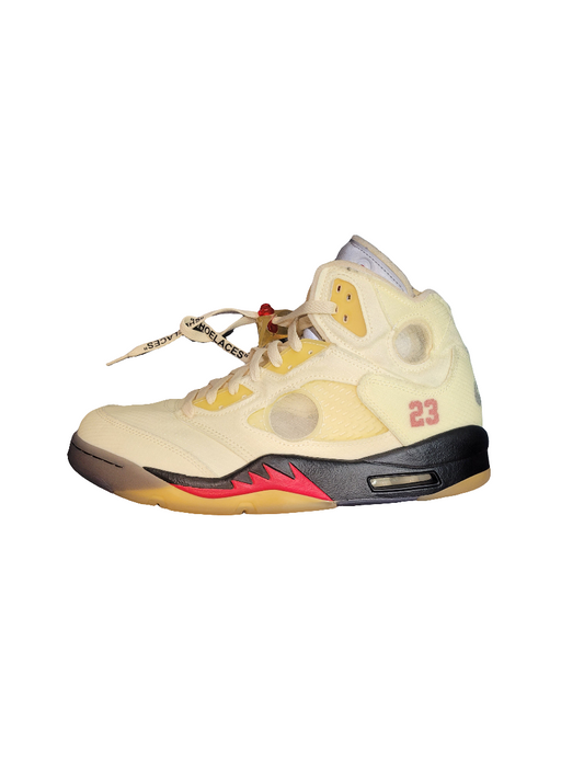 Jordan 5 SP x Off-White Mid Sail (Used)