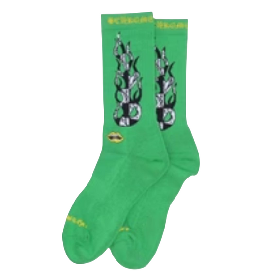 Chrome Hearts Socks (Green)
