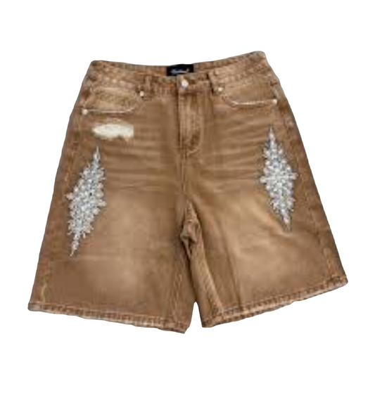 Fraternal Khaki Dagger Shorts