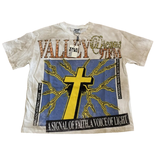 Vale Forever Thunder Cross Bling Tee