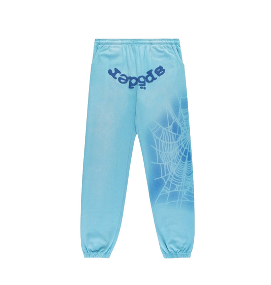 Sp5der OG Web Sweatpant 'Light Blue'