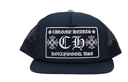 Chrome Hearts CH
Hollywood Trucker Hat Black