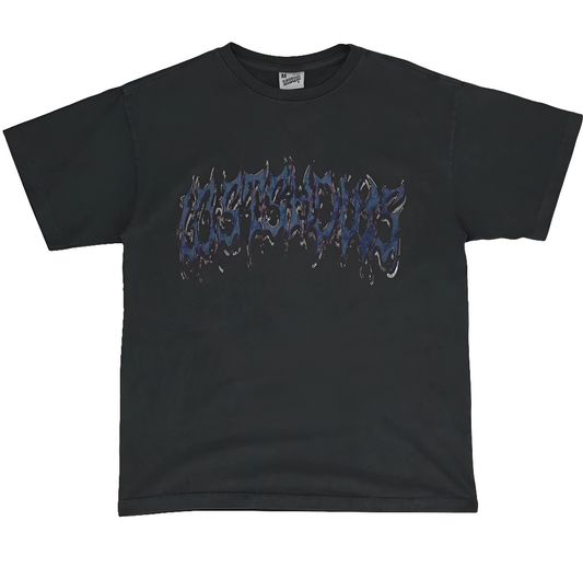 Lost Shdws Metallic Font Tee