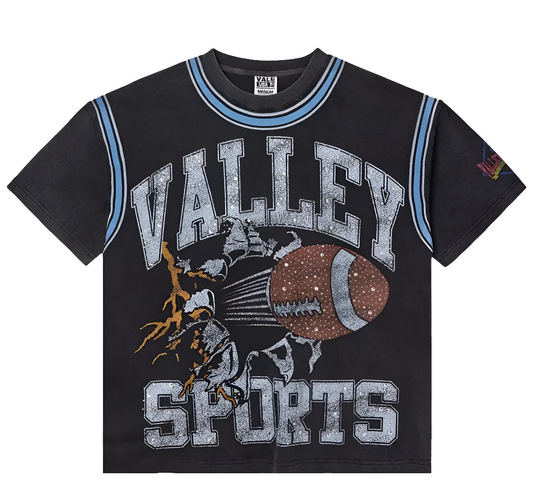 Vale Forever Classic 
Bling Tee 'Black/Blue'