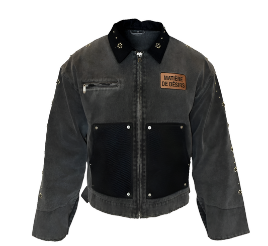Matiere De Desirs Studded Work Jacket