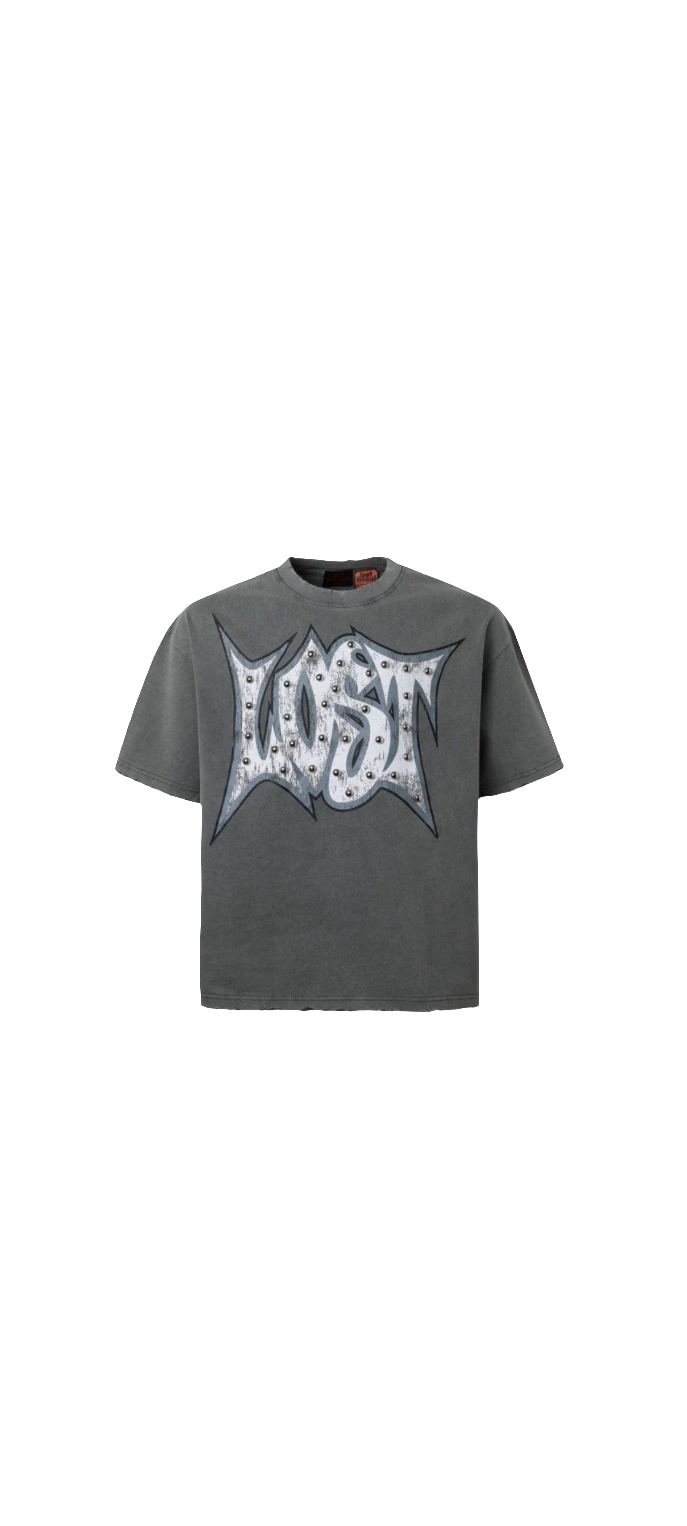Lost intricacy grey lost outline t shirt