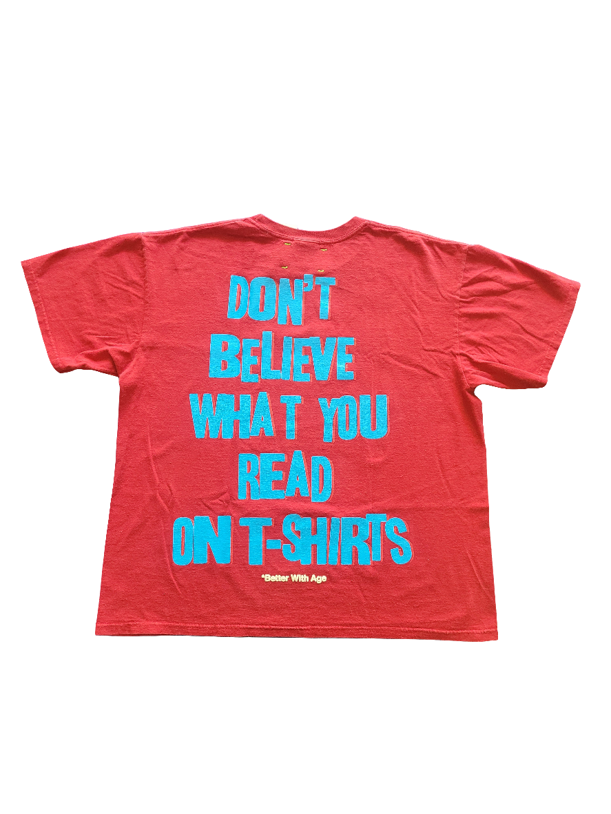 Better With Age Red Tee