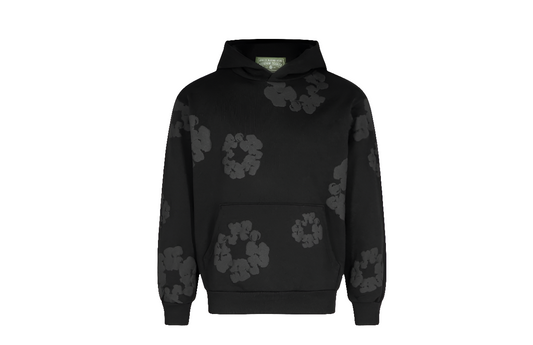 Denim Tears Cotton Wreath
Hoodie Monochrome - Black
