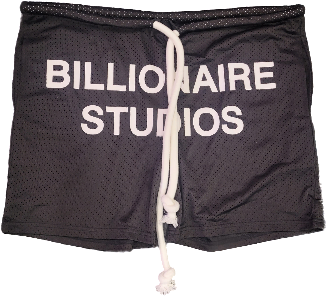 Billionare Studios Foggy Bill Double Layer Mesh Net Shorts