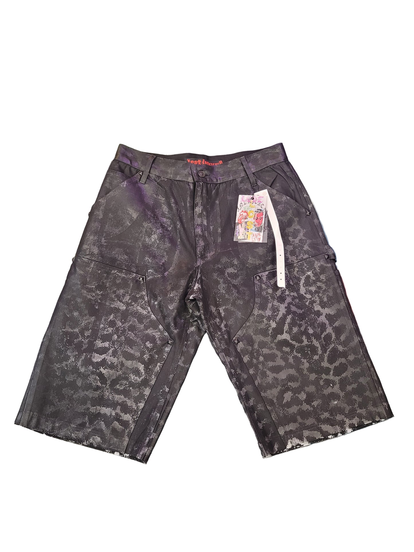 Lost Intricacy Black Shorts