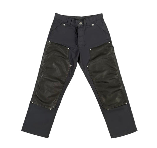 Chrome Hearts Leather
Knee Carpenter Pants Black