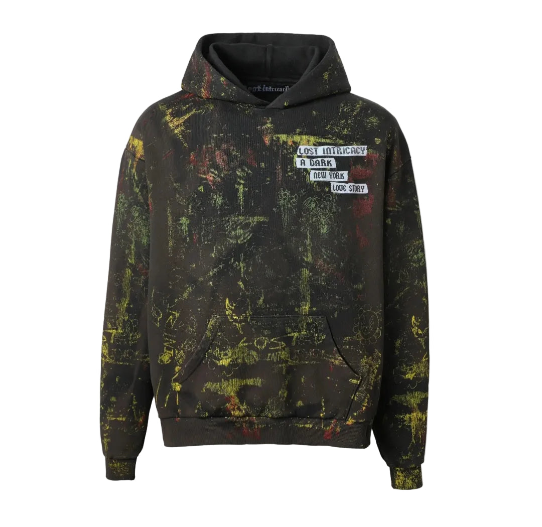 Lost Intricacy 'Decay Archive' Grey Hoodie