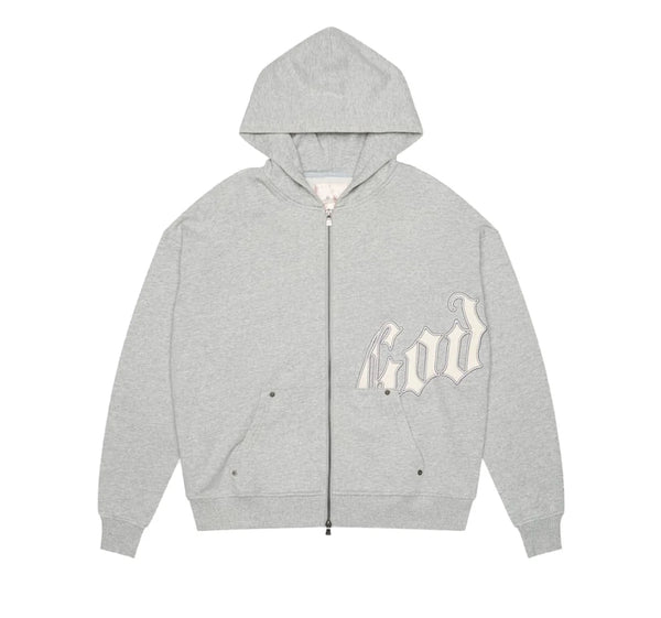 Godspeed OG Logo Hoodie Heather Grey