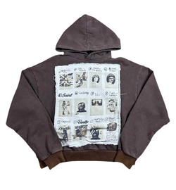 Saint Vanity Van Life Brown Hoodie